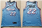Heat 22 Jimmy Butler Light Blue Nike City Edition Swingman Jersey,baseball caps,new era cap wholesale,wholesale hats